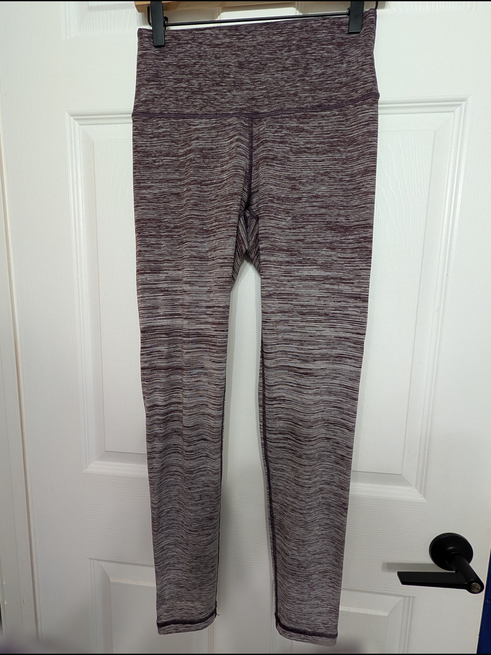 aerie Marled Plum High-Rise Leggings